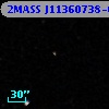 2MASS J11360738-0004071