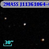 2MASS J11361064-0005286