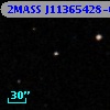 2MASS J11365428-0003473