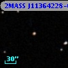 2MASS J11364228-0016104