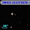 2MASS J11371676-0001258