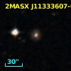 2MASX J11333607-0533108