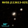 NVSS J113613-025213