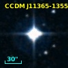 CCDM J11365-1355AB