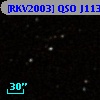 [RKV2003] QSO J1130-1449 abs 0.3130