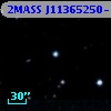 2MASS J11365250-1738294