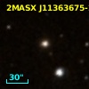2MASX J11363675-2228563