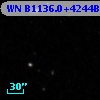 WN B1136.0+4244B