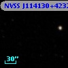 NVSS J114130+423224