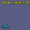 87GB 113620.3+420520
