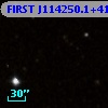 FIRST J114250.1+414558