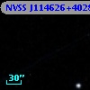 NVSS J114626+402854