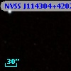 NVSS J114304+420246