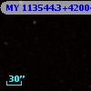 MY 113544.3+420040.8