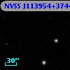 NVSS J113954+374418