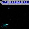 NVSS J114108+365503