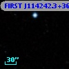 FIRST J114242.3+363009