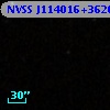 NVSS J114016+362609