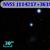 NVSS J114217+361850