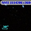 NVSS J114206+360431