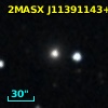 2MASX J11391143+3213435