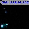 NVSS J114116+320710