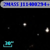 2MASS J11400294+3125402