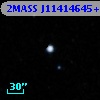2MASS J11414645+3220110
