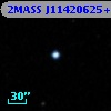 2MASS J11420625+3211416