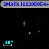 2MASX J11395054+3015453