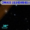 2MASS J11434841+3010080