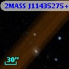 2MASS J11435275+3011150