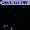2MASS J11445755+2834146