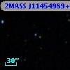 2MASS J11454989+3033588