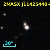 2MASX J11425440+2854490