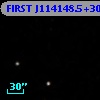 FIRST J114148.5+301742