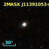 2MASX J11391053+2626059