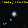 2MASX J11434475+2527284
