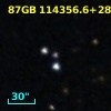 87GB 114356.6+280254