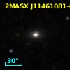 2MASX J11461081+2603342