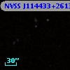 NVSS J114433+261353