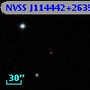 NVSS J114442+263550