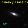 2MASX J11391617+2025390