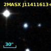 2MASX J11411613+2156214