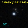 2MASX J11411743+2049524