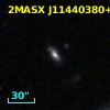 2MASX J11440380+2005563