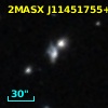 2MASX J11451755+2001106