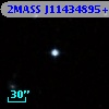 2MASS J11434895+1950415