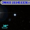 2MASS J11451326+1953100