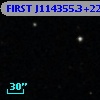 FIRST J114355.3+221020